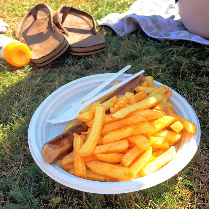 Freibad Pommes! Foto: Andre Kleinhanns