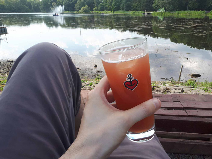 Wirtshaus "Haus am See" und der Speckenbütteler Park, Bild: Andre Kleinhanns